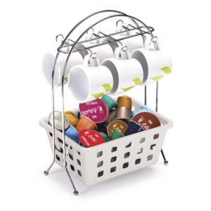 ARTHI - PORTA XICARAS E CAPSULAS CROMADO em Pedra Bela SP