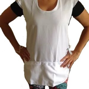 BATA TECIDO BRANCA (TAM. UNICO)