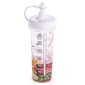 BISNAGA PARA MOLHOS DECORADA NATURAL  280ML em Pedra Bela SP