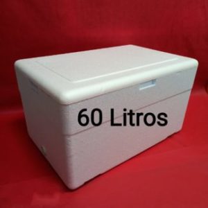 CAIXA DE ISOPOR   60 LTS 660X440X366 COMpaRALARG/ALT em Pedra Bela SP