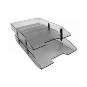 CAIXA PARA CORRESPONDÊNCIA ACRÍLICO 2 ARTICULADA FUME