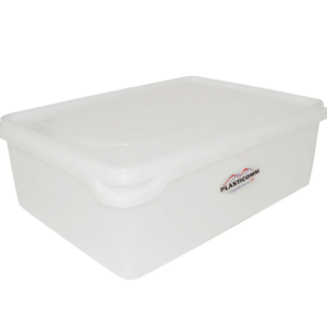 CAIXA PLAST EMPILHÁVEL COM TAMPA 11L 40X29X13CM (0430) em Pedra Bela SP