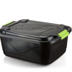 CAIXA PLAST ORG PRETA COM TAMPA  FORMPLAST em Pedra Bela SP