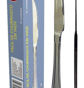 CATUAI - FACA DE CHURRASCO EM INOX (CX COM12) em Pedra Bela SP