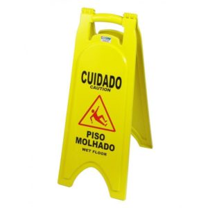 CAVALETE SINALIZAÇÃO PISO ESCORREGADIO em Pedra Bela SP