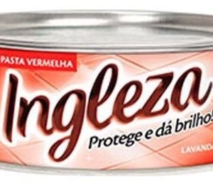CERA INGLEZA PASTA 400GR - VERMELHA
