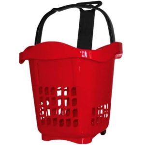 CESTO PARA MARCADO MULTIUSO COM RODIZIO VERM 30LTS em Pedra Bela SP