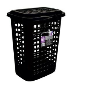 CESTO PARA ROUPA TELADO QUADRAD PRT 60 LTS  COM TAMPA em Pedra Bela SP