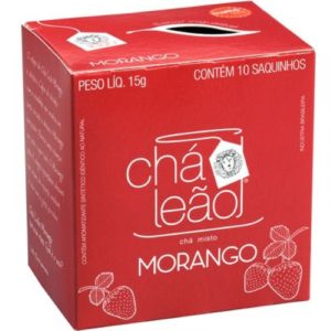CHÁ MATE MORANGO SACHÊ COM10X20G LEAO