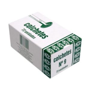 COLCHETE LATONADOS N.09 (CX COM72) em Pedra Bela SP