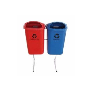 CONJUNTO PARA COLETA SELETIVA DE 40L COM 02 CESTOS em Pedra Bela SP