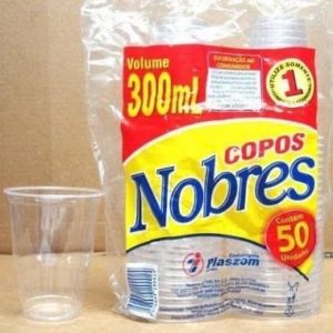COPO CRISTAL PLASZON NOBRE 300 ML (PCT COM 50)