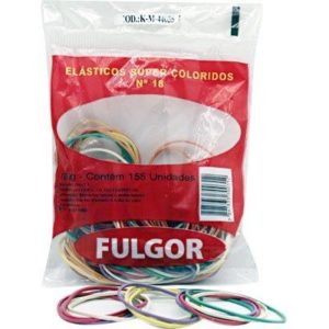 ELASTICO COLORIDO CORES SORTIDAS (PCT COM155) 100G