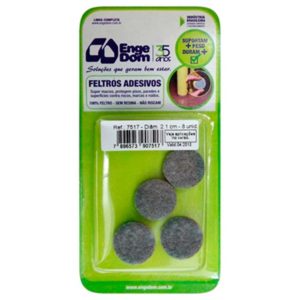ENGEDOM - FELTRO CINZA AA DIAM. 21X03MM (PC COM24)REF:1815