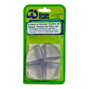 ENGEDOM - PROTETOR QUINAS/CANTO 1,7CM 42X42X23MM (PC COM04)REF:2112 em Pedra Bela SP