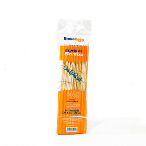 ESPETO DE BAMBU EMBAKEEP 25X4MM (PCT C/50)