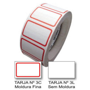 ETIQUETA 3L 30X40MM (RL COM 250) em Pedra Bela SP