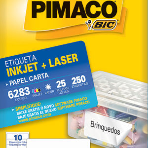 ETIQUETA PIMACO CR-6283 508X1016 25 FOLHAS
