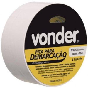 FITA DEMAR DE SOLO BRANC 48MM X 30 MTS