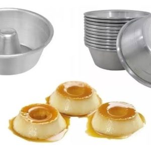 FORMA *ALUMÍNIO MINI PUDIM N°03 8,8X5,3X3,0 (PCT COM12) em Pedra Bela SP