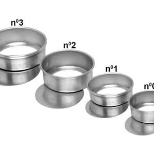FORMA *ALUMÍNIO PÃO DE MEL FUNDO FALSO N°02 (PCT COM12) em Pedra Bela SP