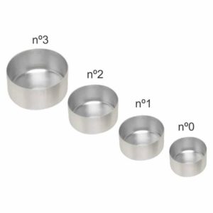 FORMA *ALUMÍNIO PÃO DE MEL N°01 5,5X2,0 (PCT COM12) em Pedra Bela SP