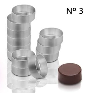 FORMA *ALUMÍNIO PÃO DE MEL N°03 7,3X2,6 (PCT COM12) em Pedra Bela SP