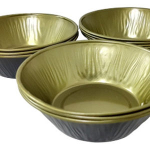 FORMINHA 03 METAL AMARELA (PCT COM12) em Pedra Bela SP