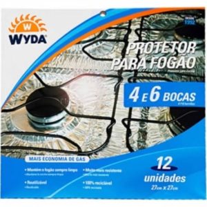 FORRA FOGÃO 4/6 BOCAS 27X27 (CX COM 12 UNID) WYDA em Pedra Bela SP