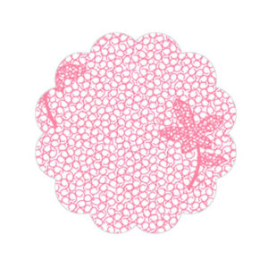 FUNDO RENDADO TAPETINHO  9CM (PCT COM100) em Pedra Bela SP