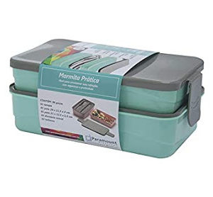 GIGAFORT - MARMITA PRATICA 23X13X9CM em Pedra Bela SP