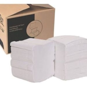 GUARDANAPO INTERF F SIMPLES 10X20CM NOBRE (CX COM6000) em Pedra Bela SP