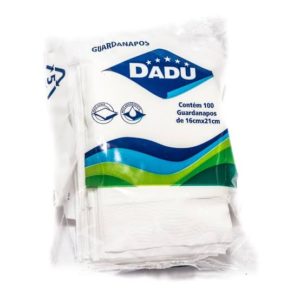 GUARDANAPO MESA MTEL/DADU 18X21.5 SEDA VR (PCT COM100) (CX COM5000) em Pedra Bela SP