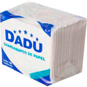 GUARDANAPO MESA MTEL/DADU 27X31.5 SEDA VR (PCT COM100) (FD COM2000) em Pedra Bela SP