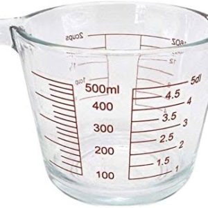 JARRA DE VIDRO MEDIDORA  500ML em Pedra Bela SP