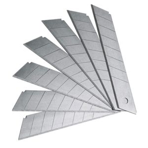 LAMINA PARA ESTILETE LARGO 18MM (CX COM10) (2069) em Pedra Bela SP