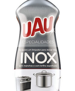 LIMpa UAU INOX 200ML (CX COM 12UNID) em Pedra Bela SP