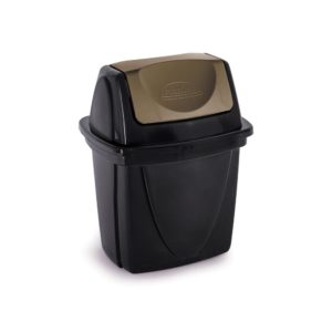 CESTO PARA LIXO COM TAMPA BASC ECOB 006 LTS  PR em Pedra Bela SP