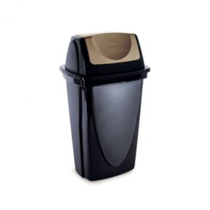 CESTO PARA LIXO COM TAMPA BASC ECOB 014 LTS  PR em Pedra Bela SP