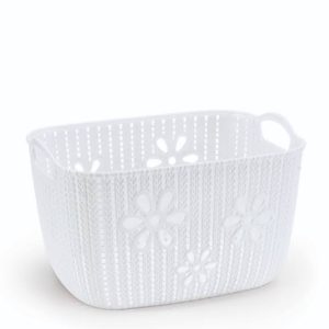 MONTE LIBANO - CESTA FLORAL BRANCA 3,7LTS em Pedra Bela SP