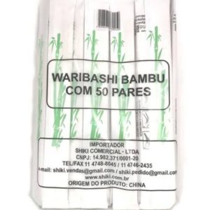 ORIENTAL - WARIBASHI BAMBU COM 50 paRES