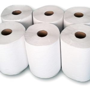 PAPEL TOALHA BOBINA 20X200X6 VIRGEM 100% CONFORT NOBRE (COM 6 ROLOS) em Pedra Bela SP