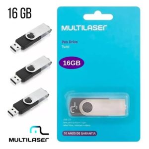 PEN DRIVE MULTILASER 16GB (37786) em Pedra Bela SP