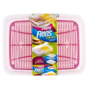 PORTA FRIOS COM TELA 18X24X5CM NITRON em Pedra Bela SP