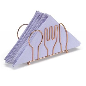 PORTA GUARDANAPOS ROSE GOLD