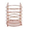 PORTA TALHERES REDONDO ROSE GOLD