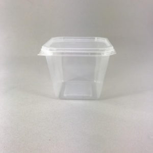 POTE QUADRADO 150ML COM TAMPA (PCT COM 20) em Pedra Bela SP