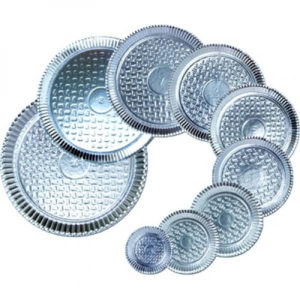 PRATO DE PAPELÃO LAMINADO 35CM N.07 em Pedra Bela SP