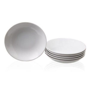 PRATO VIDRO BR FUND 18CM CALDO  OPALINE em Pedra Bela SP