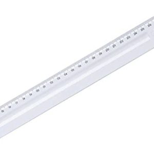 REGUA DELLO 30CM CRISTAL (26657)